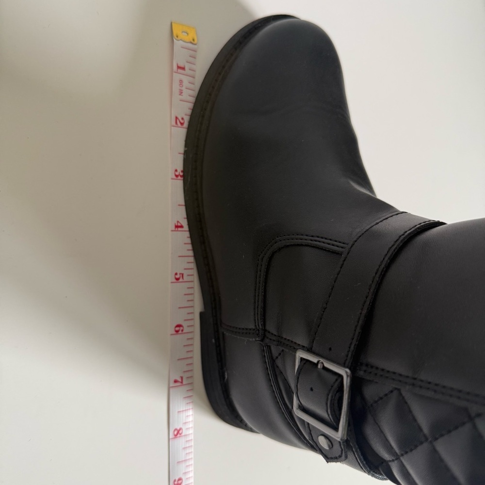 Girls Black Riding Boots - Picture 9 of 9